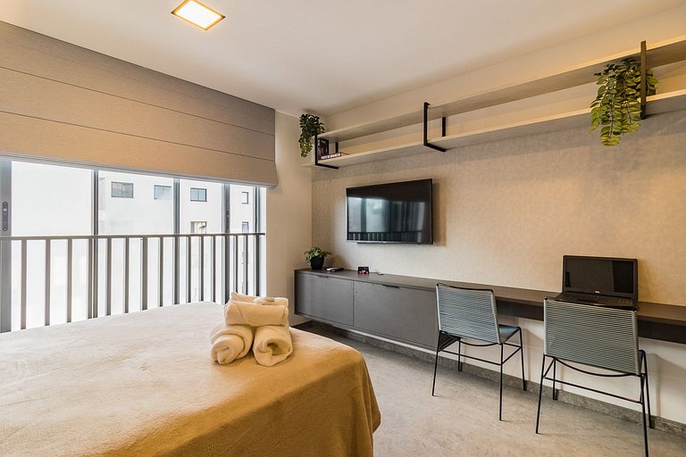 Apartamento mobiliado