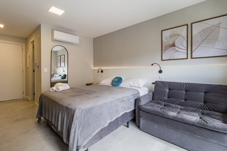 Apartamento mobiliado