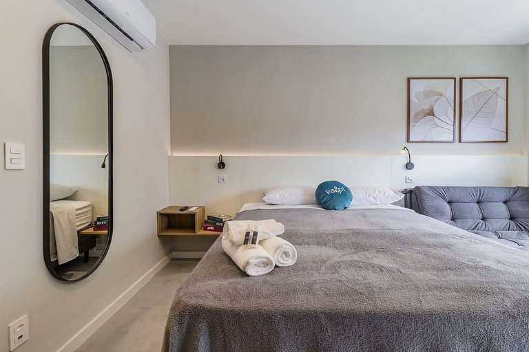 Apartamento mobiliado
