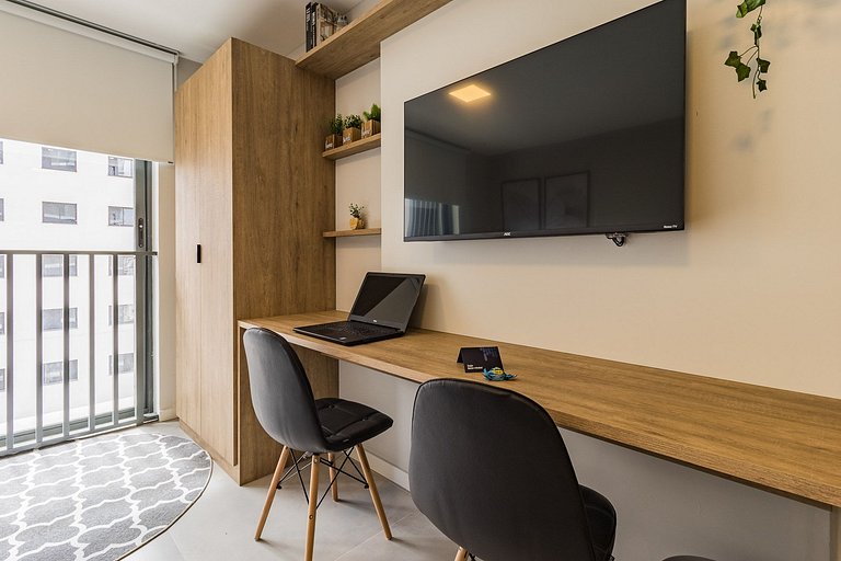Apartamento mobiliado