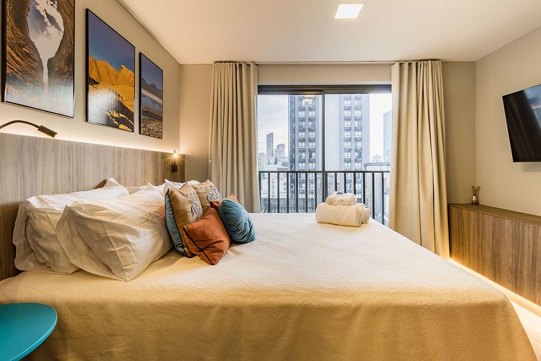 Apartamento mobiliado