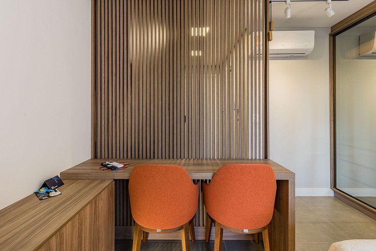 Apartamento mobiliado