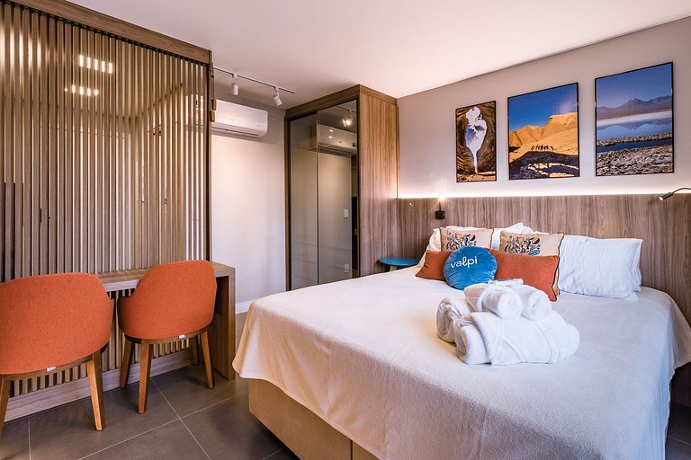 Apartamento mobiliado