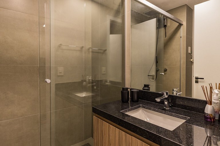 Apartamento mobiliado