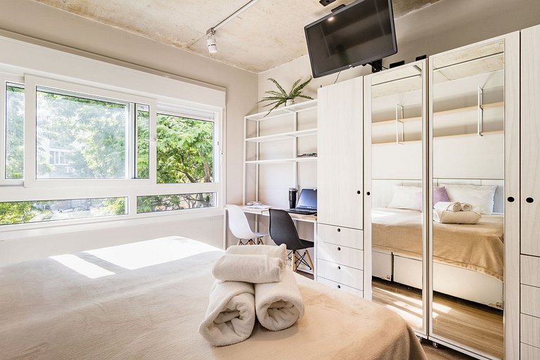 Apartamento mobiliado próximo Hosp Clínicas