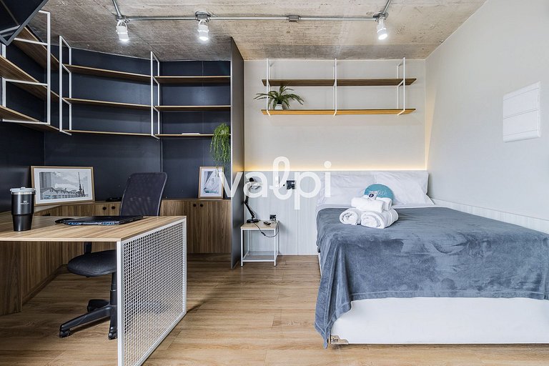 Studio com office integrado - NB0807