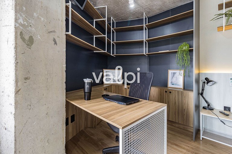 Studio com office integrado - NB0807