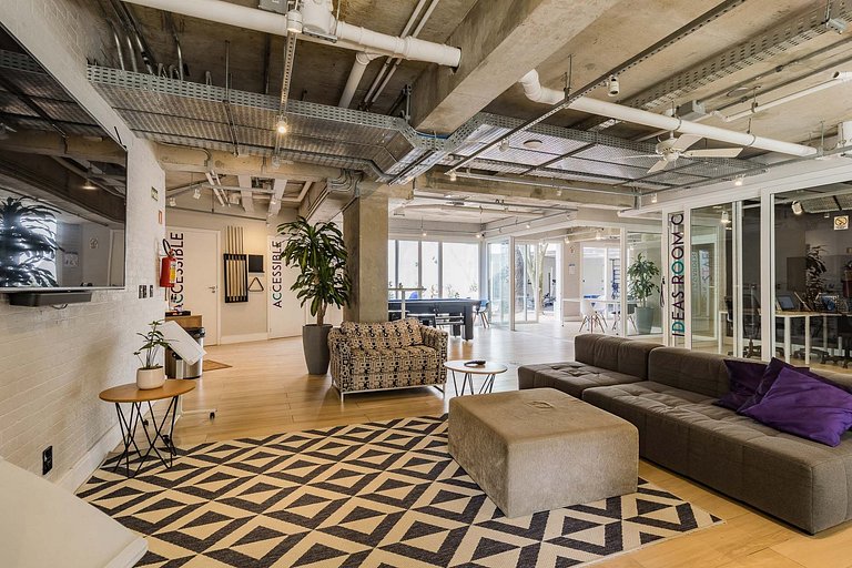 Studio com office integrado - NB0807
