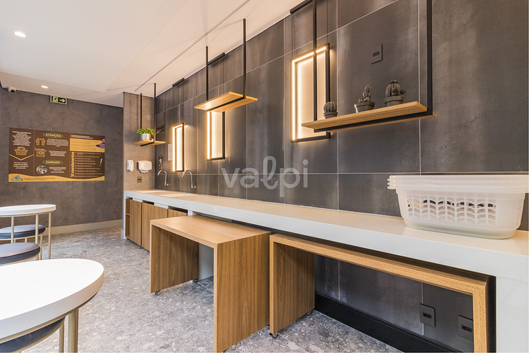 Apartamento mobiliado