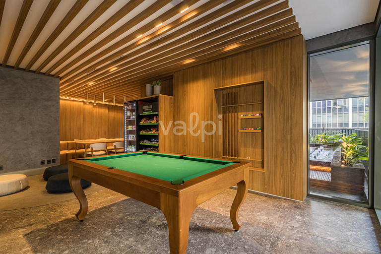 Apartamento mobiliado