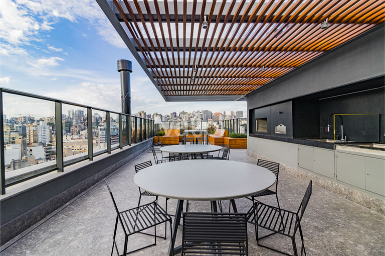 Apartamento mobiliado